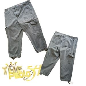 Leggings Faded Glory Taille Small 4-6 - Gris, élastique Coton Mixte - Occasion Très Bon état